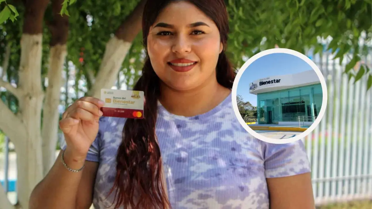 En Banco Bienestar les depositan a los estudiantes de universidad la Beca Benito Juárez. Foto: Cortesía