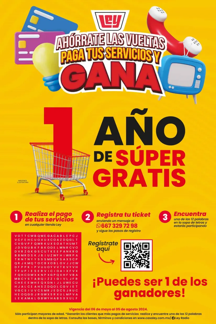 Casa Ley te ofrece 1 año de súper gratis: ¿cómo participar en la promoción? imagen recuadro