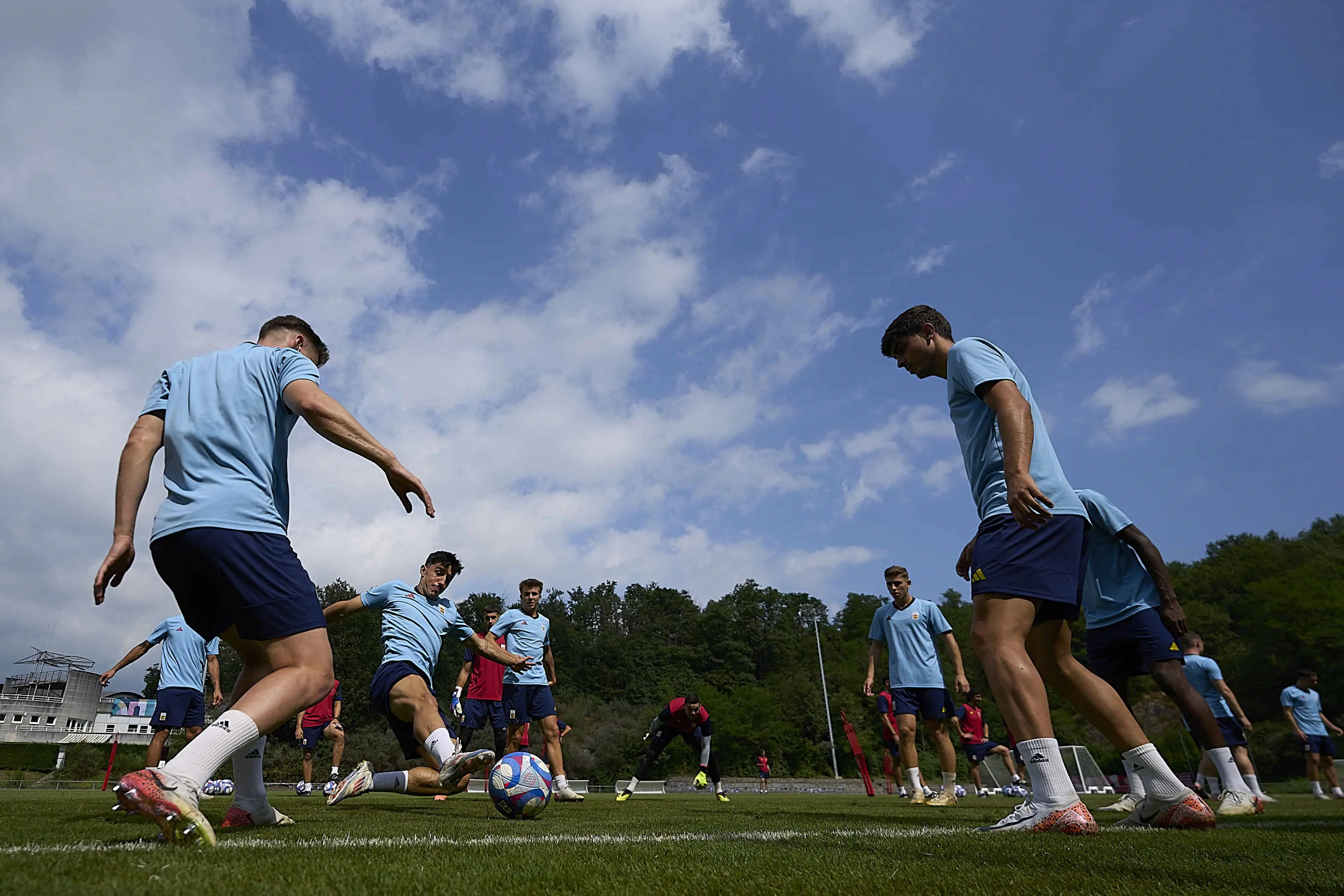 Entrenamiento selección española | Imagen: @SEFutbol