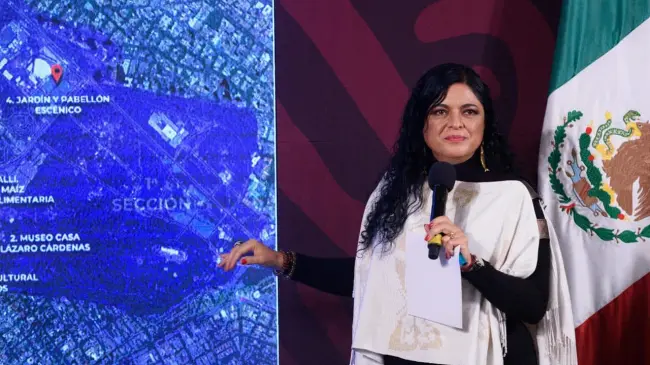 Secretaria de Cultura federal, Alejandra Frausto Guerrero.