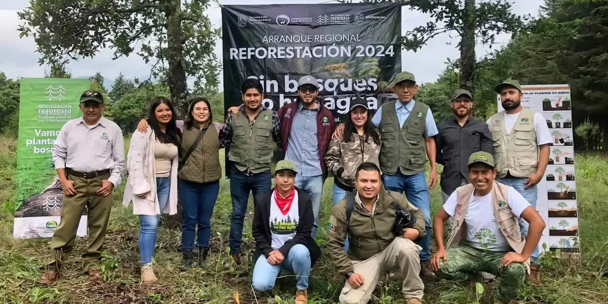 Plantan en Quiroga 18 mil árboles.