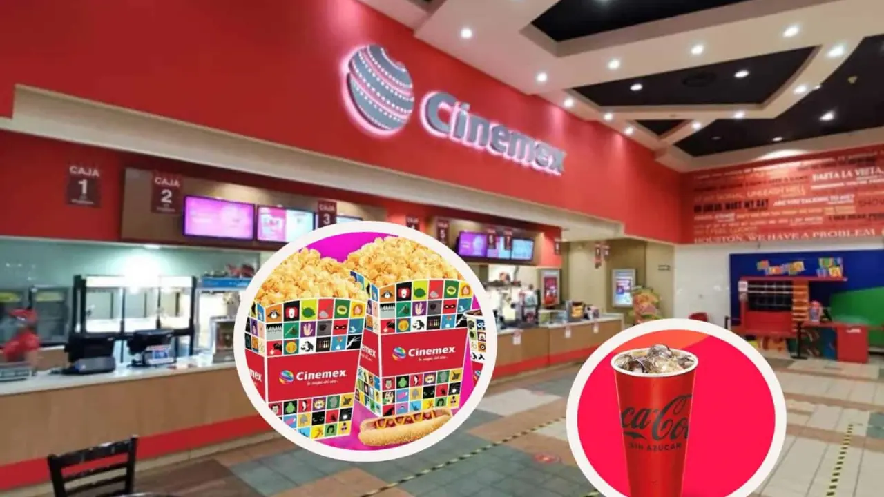 El Combo Amigos de Cinemex es bastante generosa en 2024 y alcanza para varias personas. Foto: Cortesía