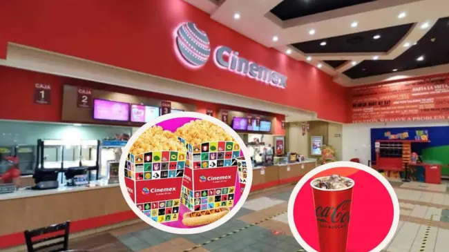 El Combo Amigos de Cinemex es bastante generosa en 2024 y alcanza para varias personas. Foto: Cortesía