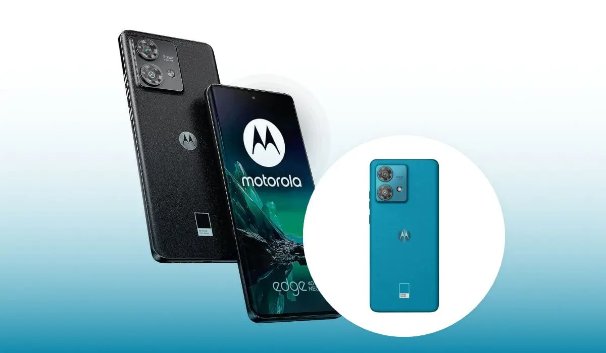 El Motorola Edge 40 Neo es resistente al agua. Foto: Cortesía