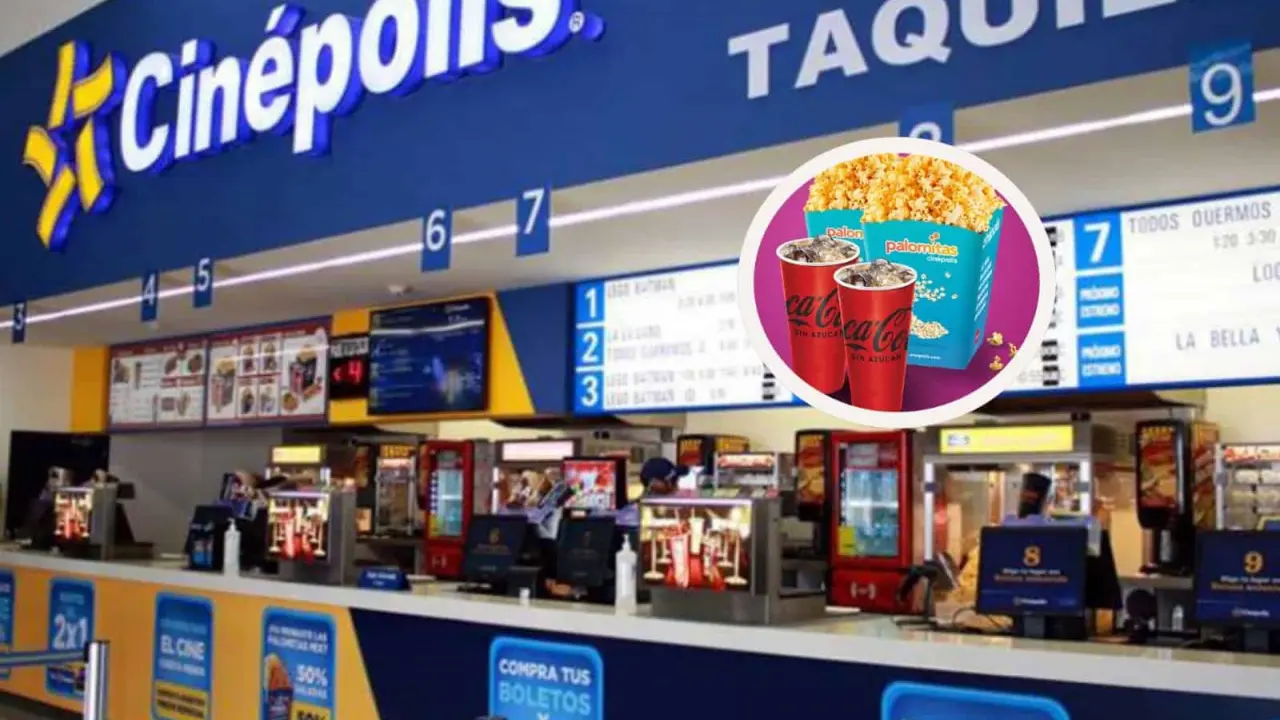 Boletos de entrada a 29 pesos en Cinépolis. Foto: Cortesía