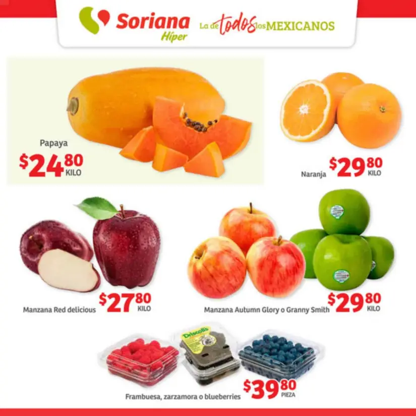 Soriana: folleto de Fin de Semana Hiper Nacional, ofertas del 1 al 5 de agosto de 2024