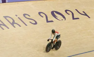 La culichi Daniela Gaxiola con equipo de ciclismo de pista debutan en París 2024