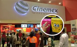 Cinemex tendrá 2 palomeras de Bob Esponja; cuánto costarán y fecha de venta