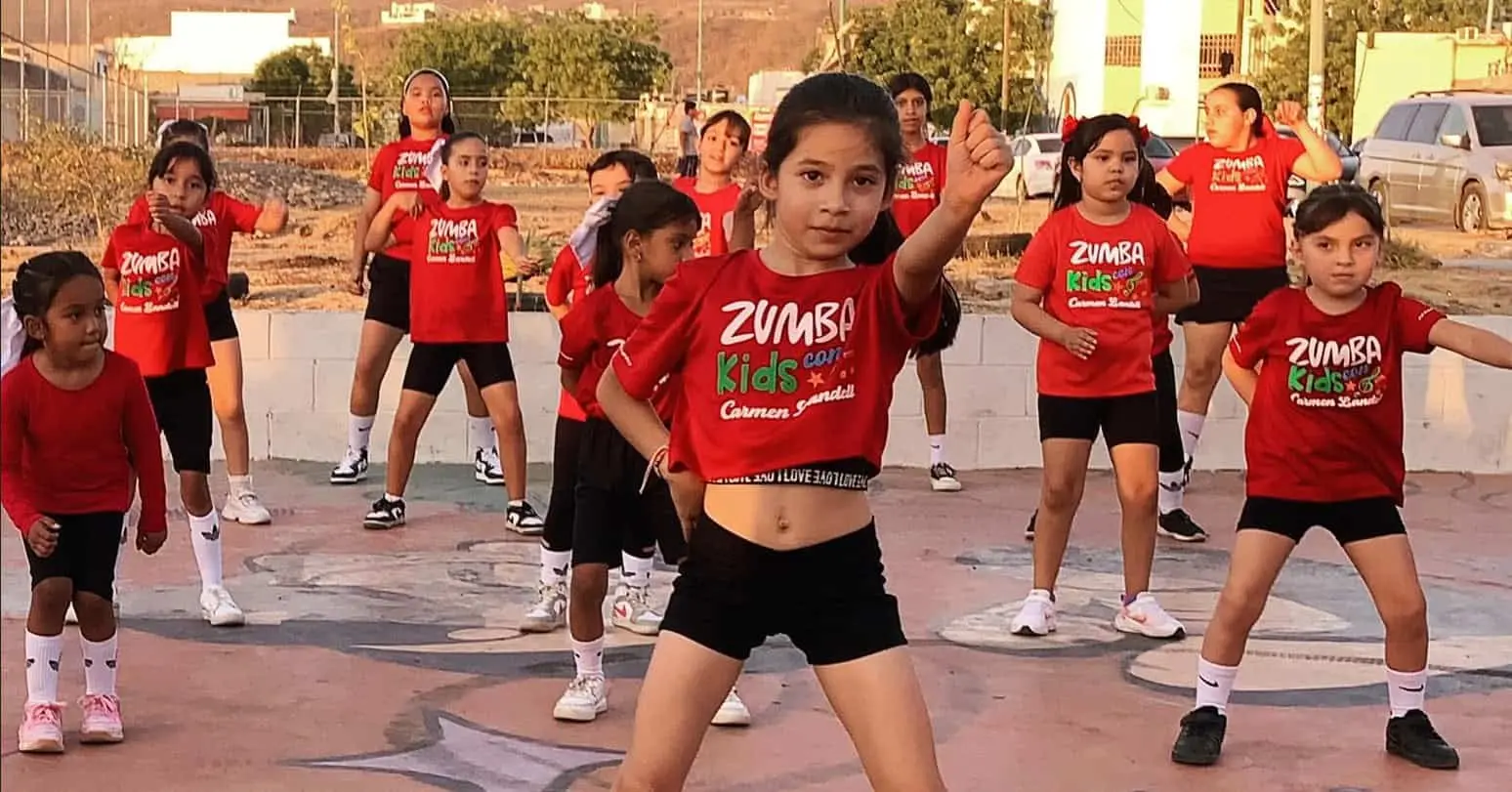 Los niños de Dance Kids de Alturas del Sur dieron muestra de su talento. Foto: Cortesía