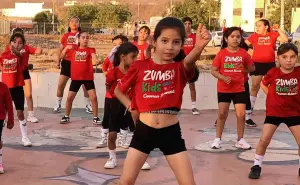 Los niños de Dance Kids de Alturas del Sur  en Culiacán, dan muestra de su talento y dedicación