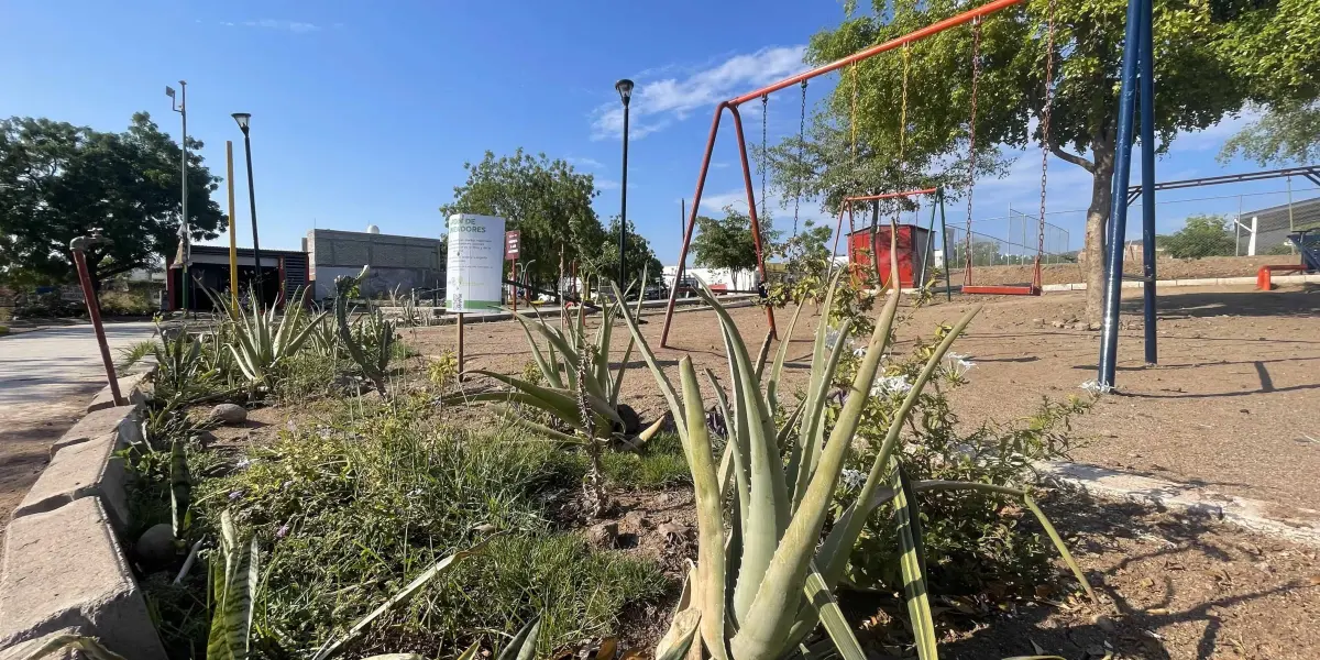 El jardín de Monte de San Pablo en Alturas del Sur luce muy bien cuidado y se mantiene en buenas condiciones gracias a la colaboración de la ciudadanía. Foto: Lino Ceballos.