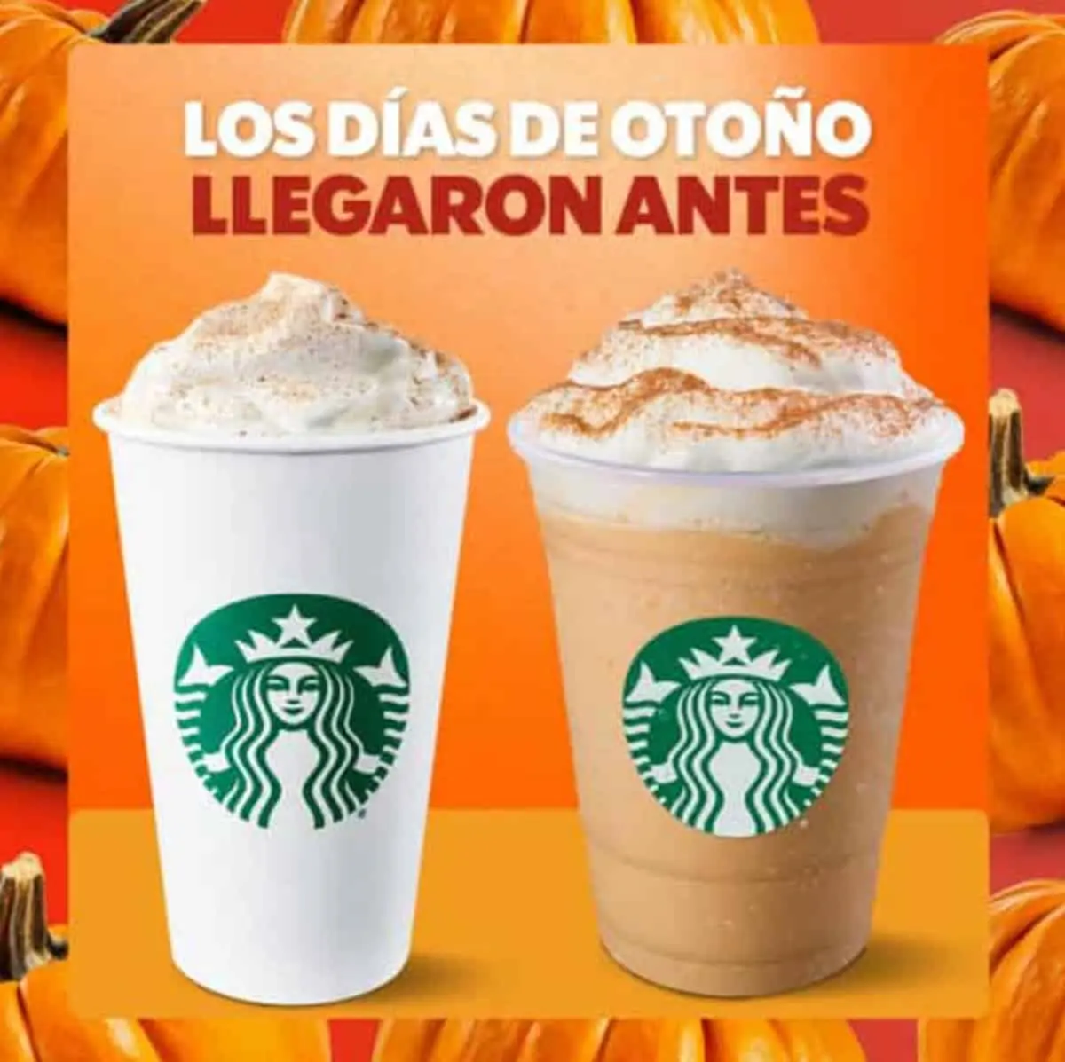 Starbucks trae de vuelta el Pumpkin Spice Latte