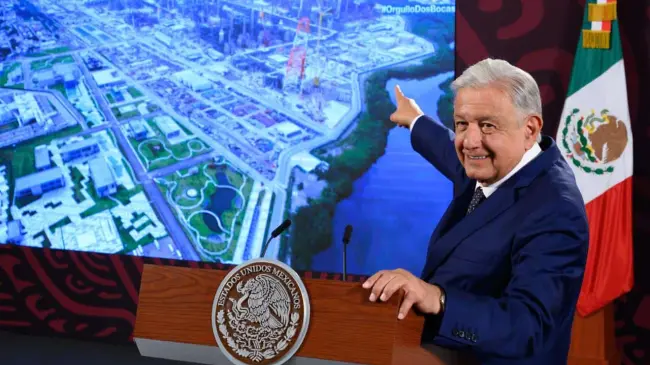 Andrés Manuel López Obrador, presidente de México.