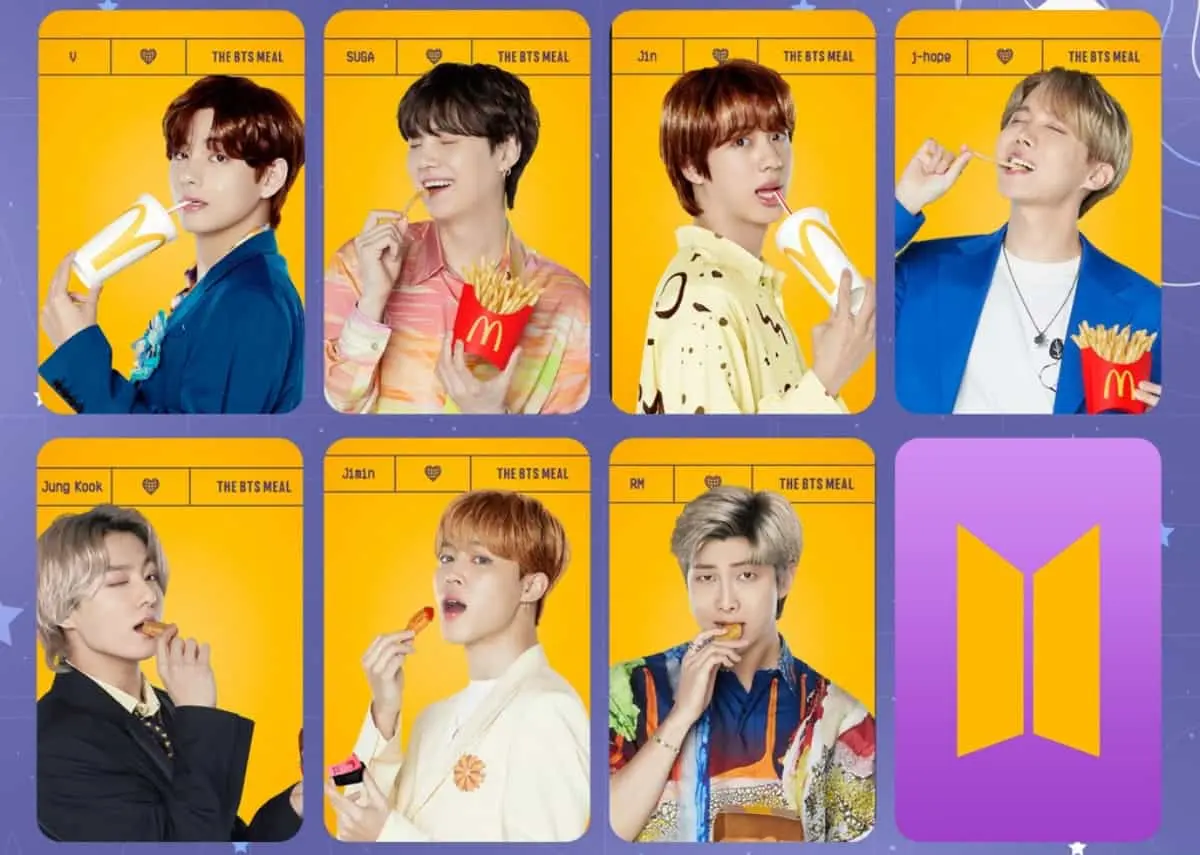 No te quedes sin tu Cajita Feliz de BTS en McDonalds.