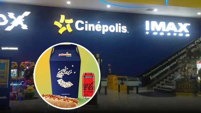 Conoce los productos y el precio del Combo Hot Dog en Pareja que tiene disponible Cinépolis. Foto: Cortesía