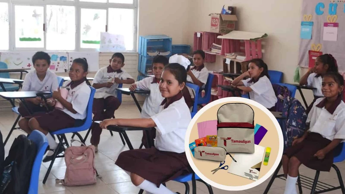 Qué día van entregar los útiles escolares a los estudiantes de Tamaulipas. Foto: Cortesía
