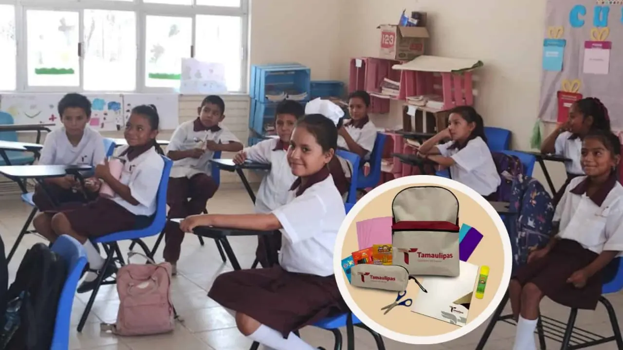 Qué día van entregar los útiles escolares a los estudiantes de Tamaulipas. Foto: Cortesía