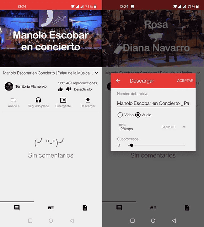 Cómo puedo descargar música mp3 gratis para celular Samsung