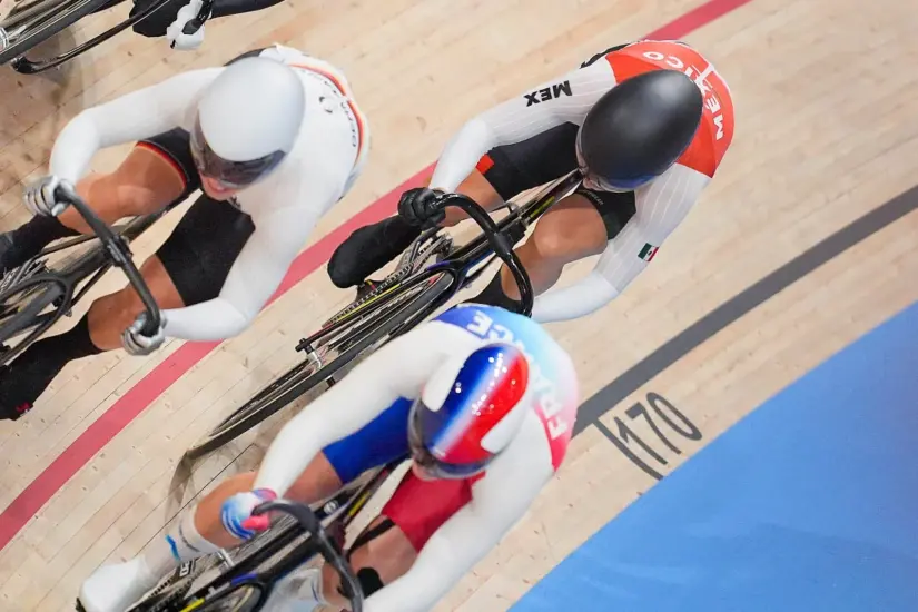 Daniela Gaxiola en la final de velocidad | Imagen: @COM_Mexico