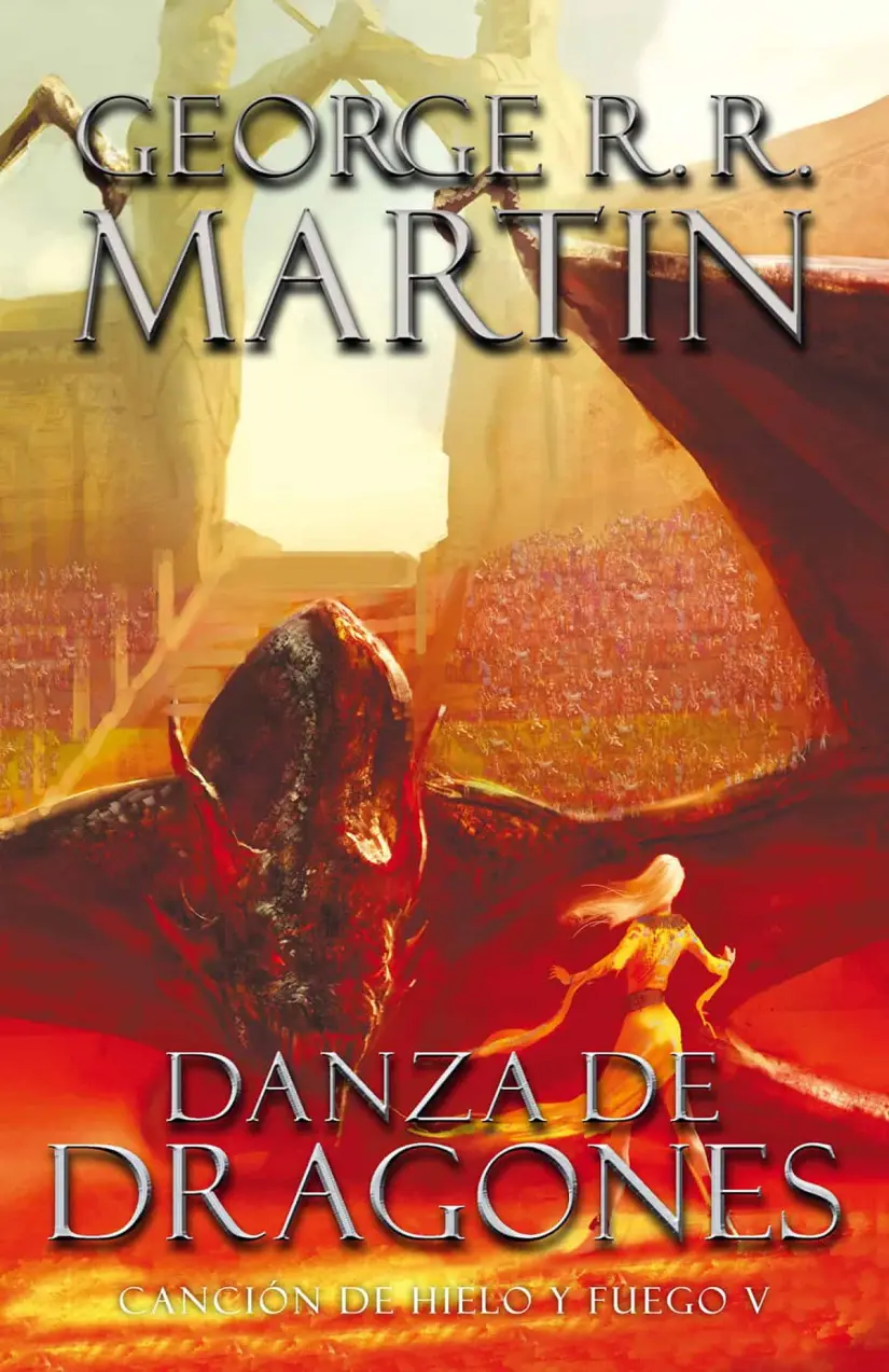 ¿Cuántos libros son de Danza de Dragones?