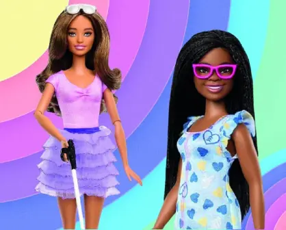 Celebrando la diversidad: Mattel lanza Barbie invidente y con Síndrome de Down