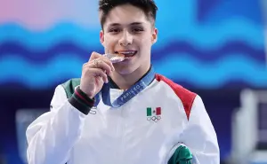Juegos Olímpicos. Osmar Olvera gana medalla de bronce en trampolín