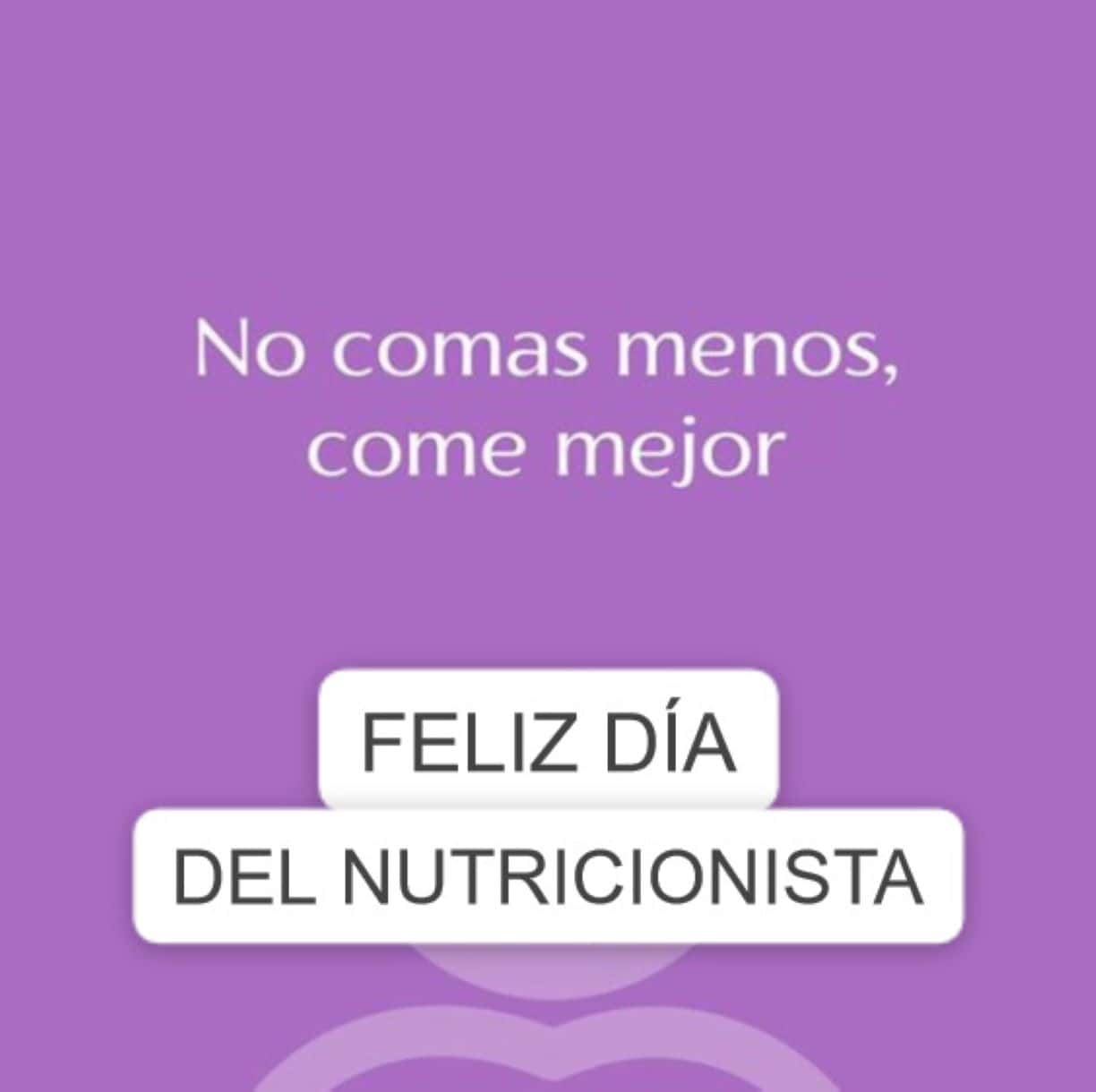 En el Día del Nutricionista, dedica a tu pareja un lindo mensaje