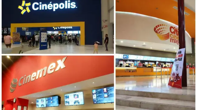 Cinépolis, Cinemex y Multicinemas tiene varias sucursales en Culiacán. Foto: Cortesía
