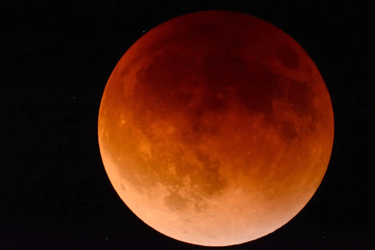 El eclipse lunar tendrá una duración de varias horas. Foto: Pixabay