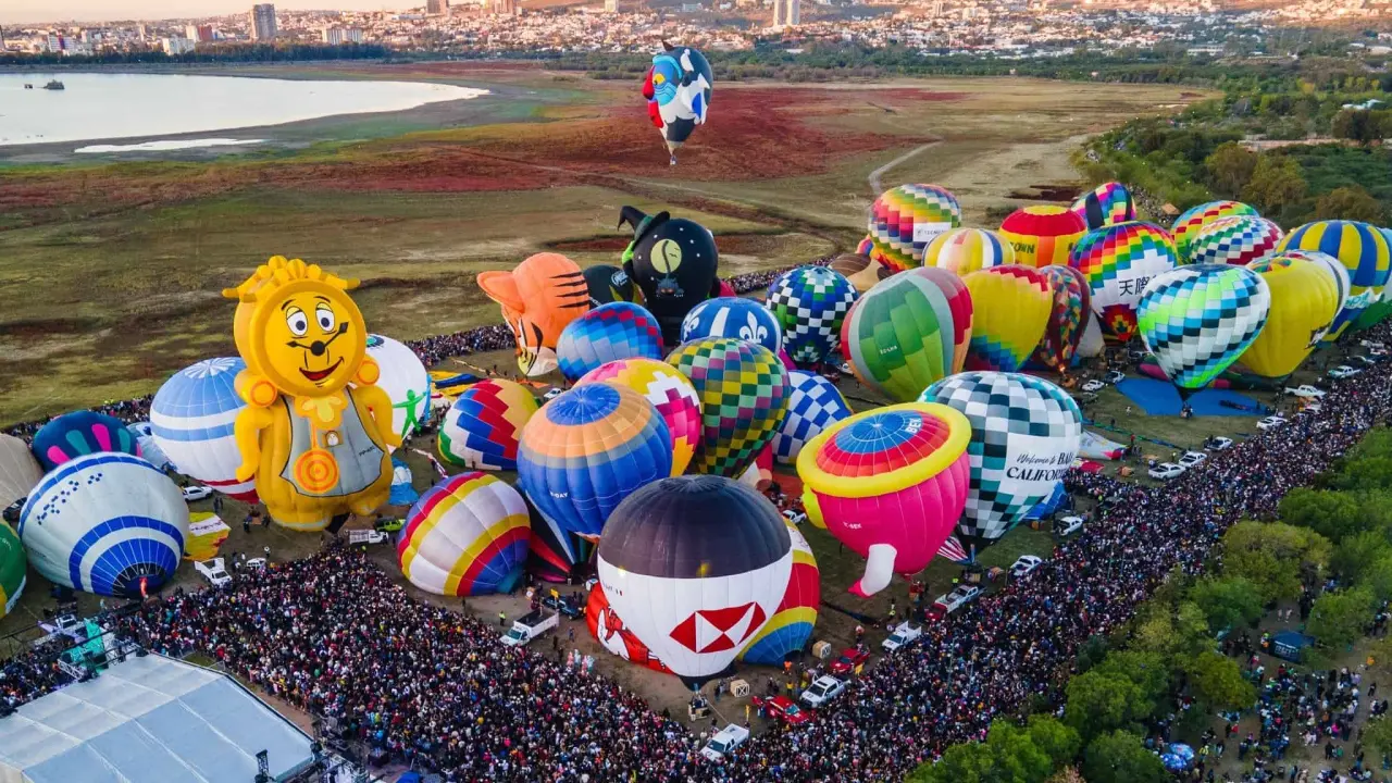 El Festival del Globo de León tendrá 4 días de actividades y conciertos. Foto: Cortesía