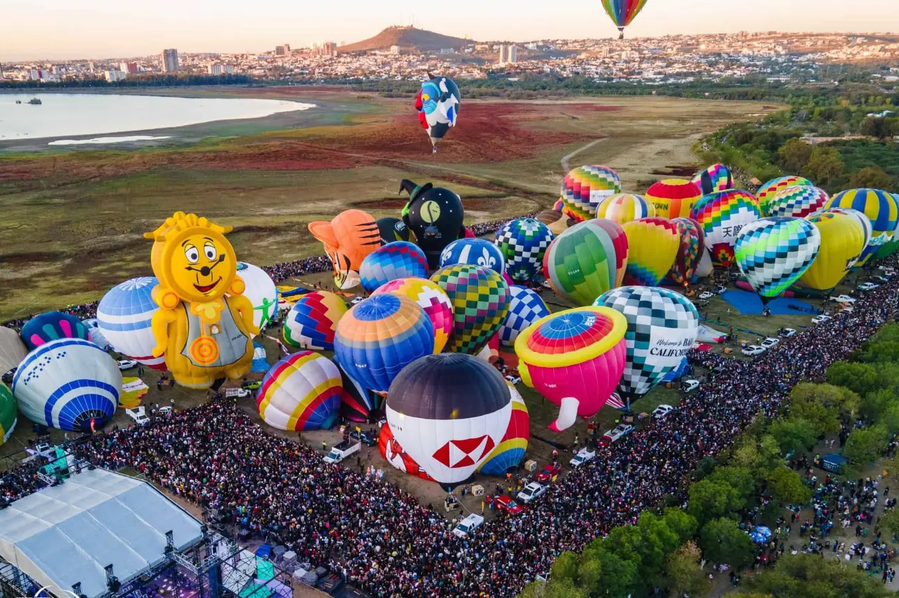 El Festival del Globo de León tendrá 4 días de actividades y conciertos. Foto: Cortesía