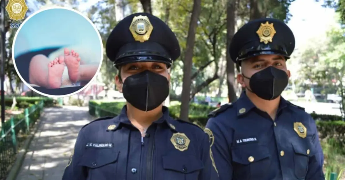 ¡Héroe de verdad! Mujer policía le salva la vida a bebé con primeros auxilios en Metro de CDMX