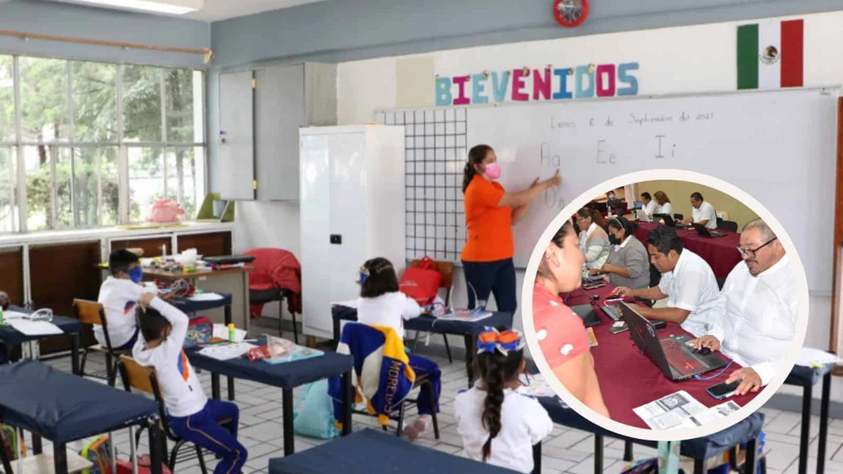 Los padres de familia o tutores deben de realizar el proceso de reinscripción en Puebla. Foto: Cortesía