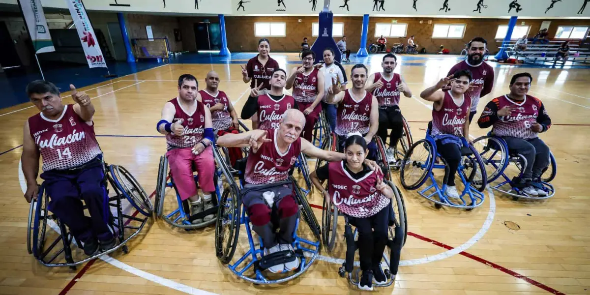 Atlético Imperial Culiacán y Óscar Monárrez dominan en la Liga Estatal de Básquetbol Sobre Sillas de Ruedas.