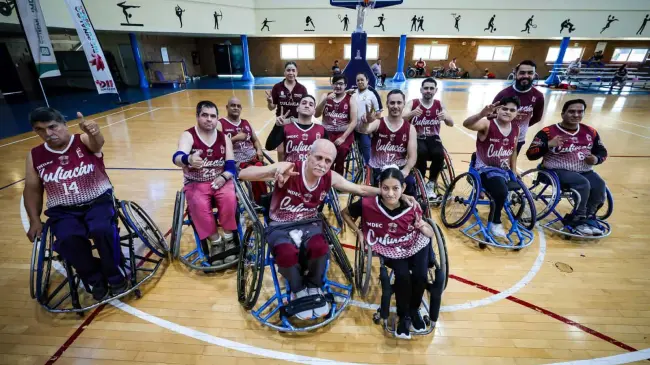 Atlético Imperial Culiacán y Óscar Monárrez dominan en la Liga Estatal de Básquetbol Sobre Sillas de Ruedas.
