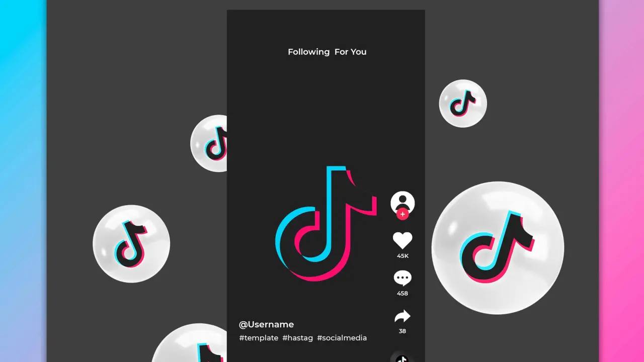 TikTok añade entre sus nuevas herramientas, Chats grupales y stickers. Foto: Freepick