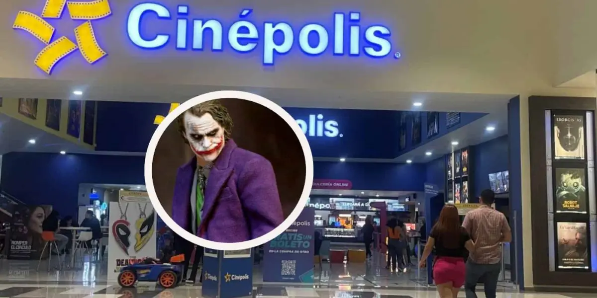 Palomera de Joker en Cinépolis, consulta su costo. Foto: Lino Ceballos-Cortesía