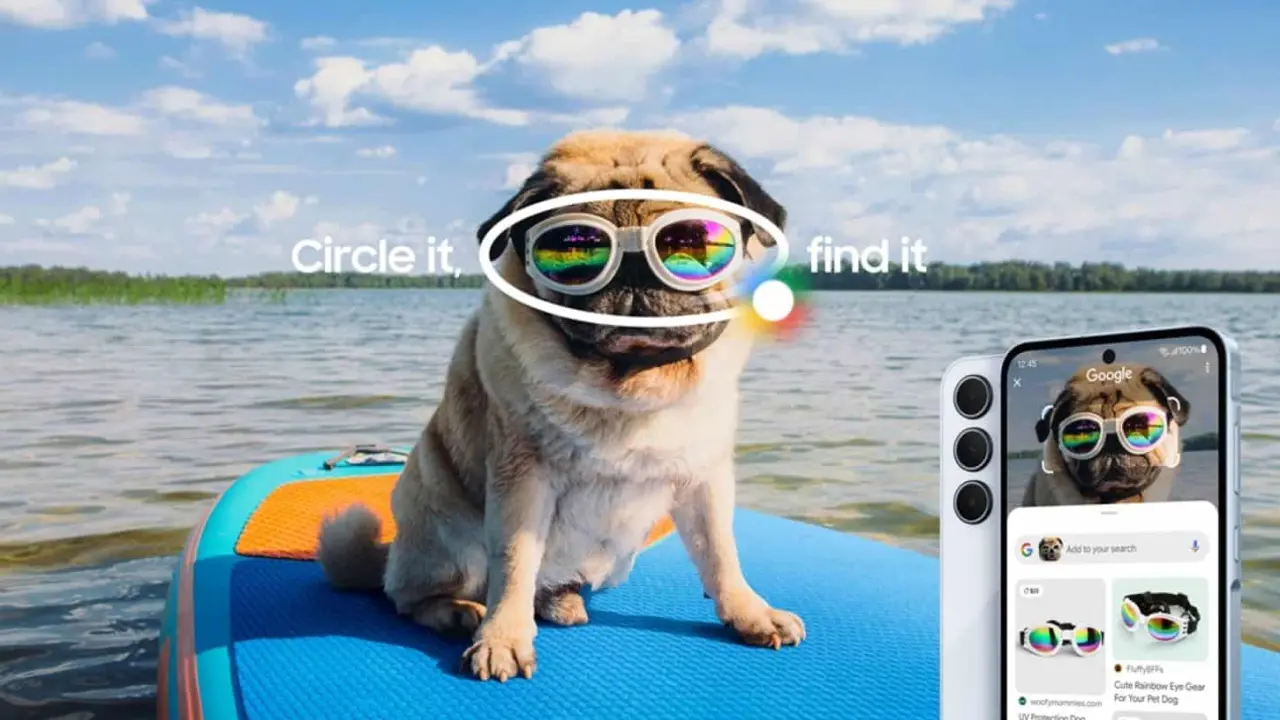 Circle to Search de Samsung busca facilitar las tareas de sus usuarios. Foto: Cortesía