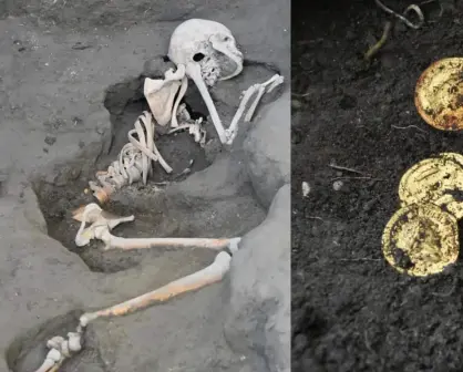 Pompeya: encuentran los restos de una pareja cuidando un tesoro durante la erupción del Vesubio