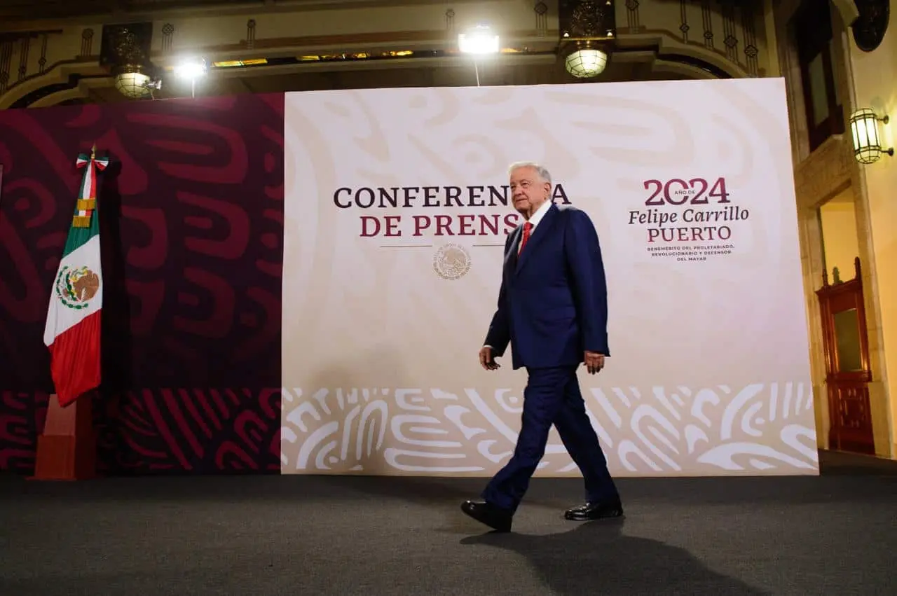 Andrés Manuel López Obrador, presidente de México.