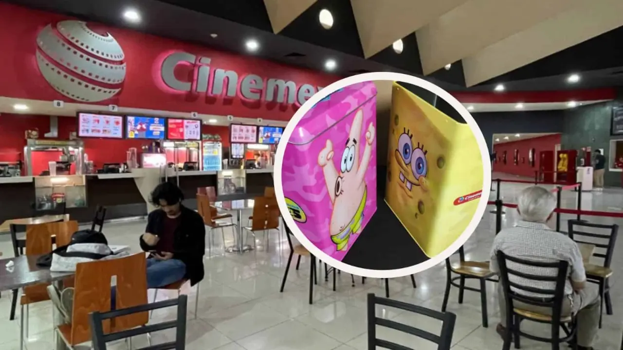 Llegan a las sucursales de Cinemex las palomeras de Bob Esponja, conoce los detalles de la venta. Foto: Lino Ceballos- Cortesía