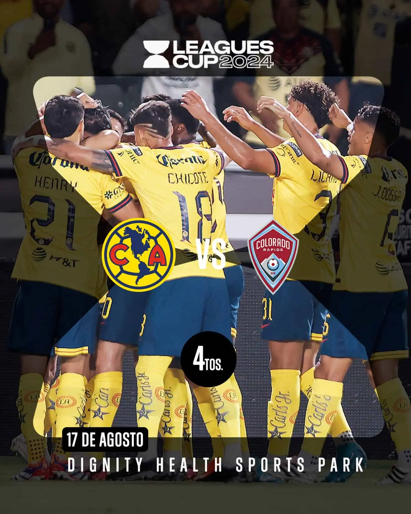 América vs Colorado | Imagen:  @ClubAmerica