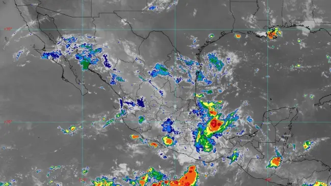Clima en Sinaloa. Habrá lluvias en el centro del estado.