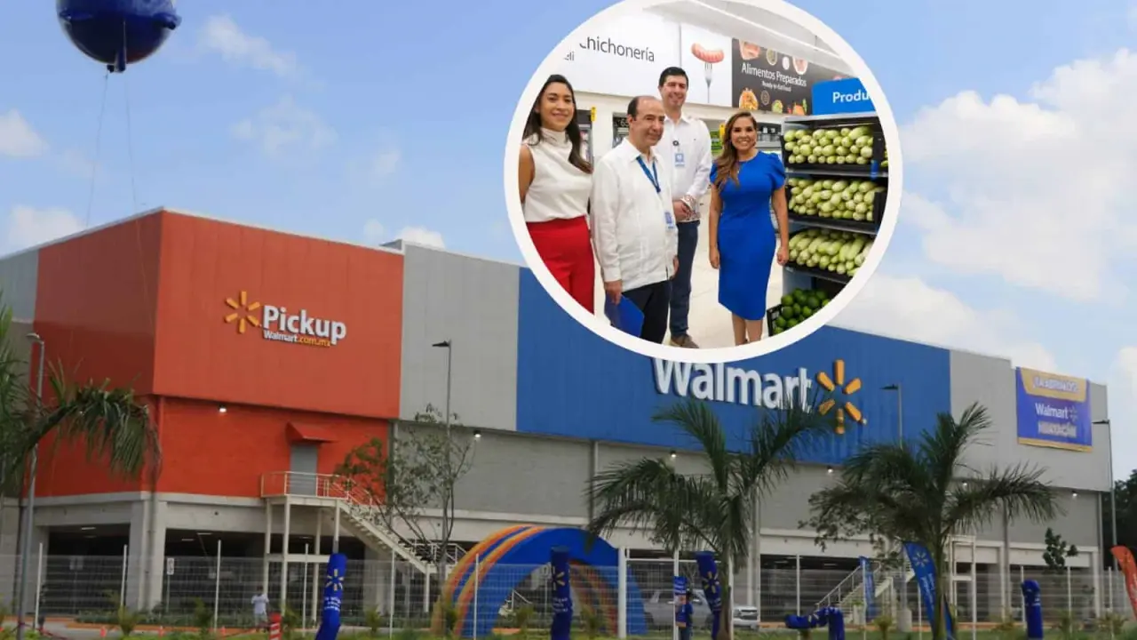 Abre sus puertas un nuevo Walmart en Cancún. Foto: Cortesía