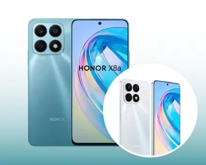 Smartphone Honor X8a con cámara de 100 megapíxeles, pero barato