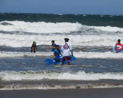 Playas de Mazatlán en excelentes condiciones para bañistas durante este sábado