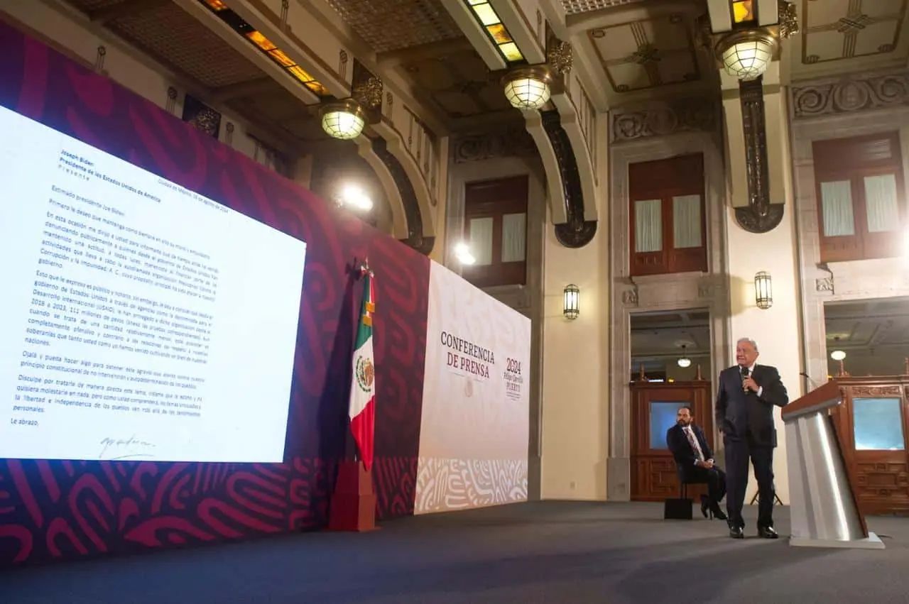 Andrés Manuel López Obrador, presidente de México.