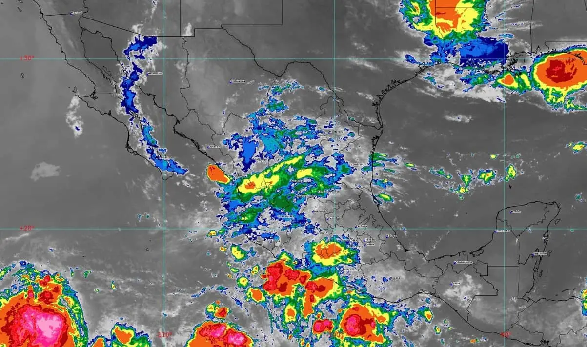 Clima en México para hoy lunes 19 de agosto del 2024.