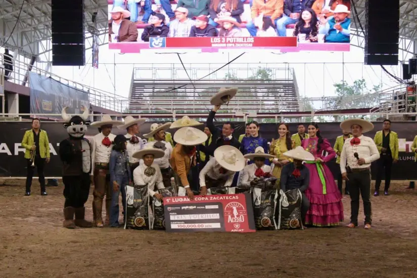 El equipo de Tamaulipecos, se corona en en Charros de Acero en Zacatecas. Foto: Cortesía