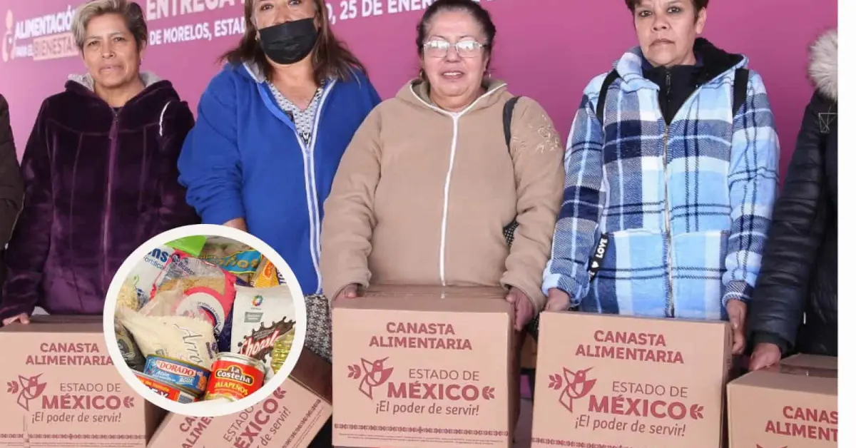 Cómo conseguir el apoyo de canastas alimentarias gratis en el Estado de México en 2024